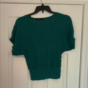 The Limited Teal Knit Women's Sweatshirt